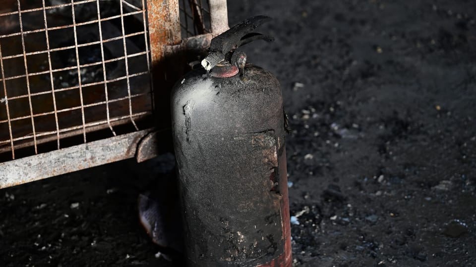 Haldwani Fire Incident A single spark from short circuit near shutter reduced entire warehouse to ashes