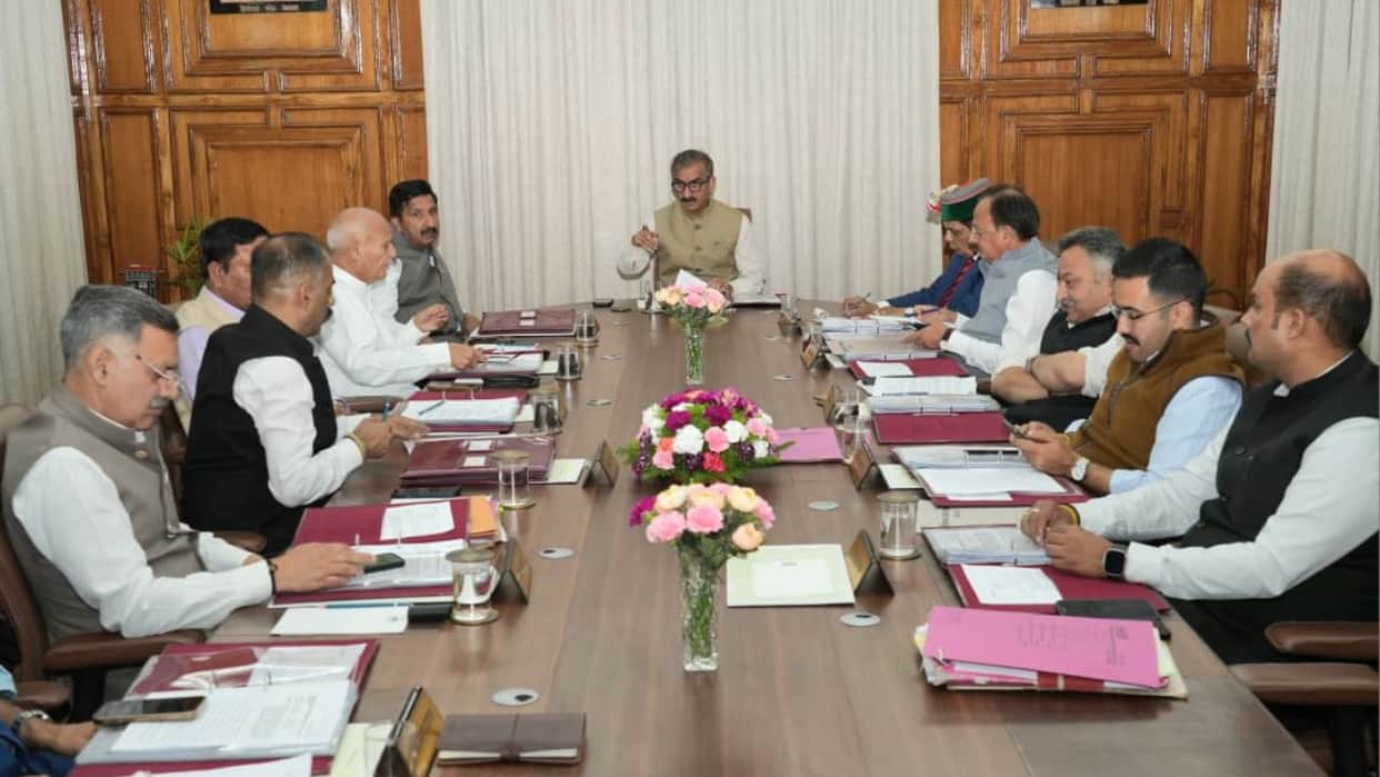 himachal cabinet meeting major agenda sukhvinder singh sukhu