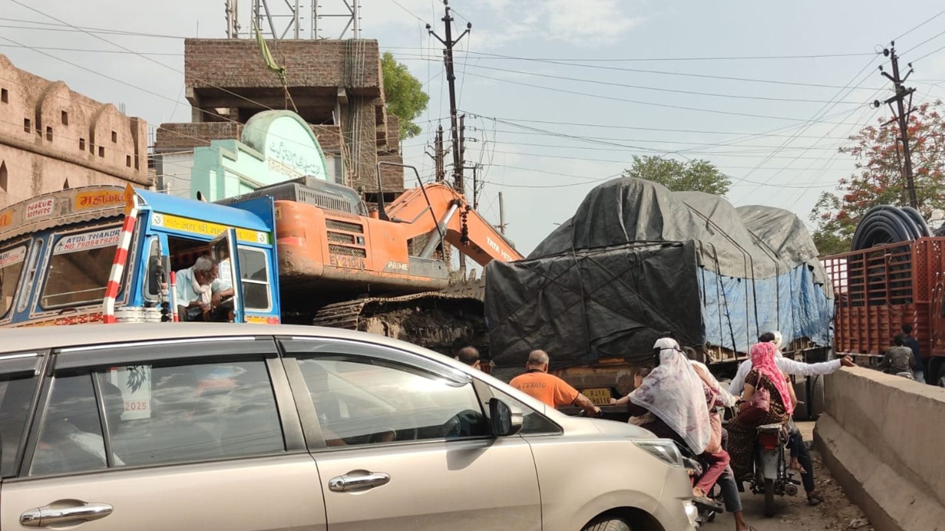 जाम की स्थिति