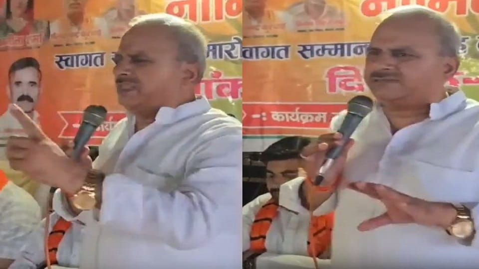 Koil MLA Anil Parashar statement goes viral