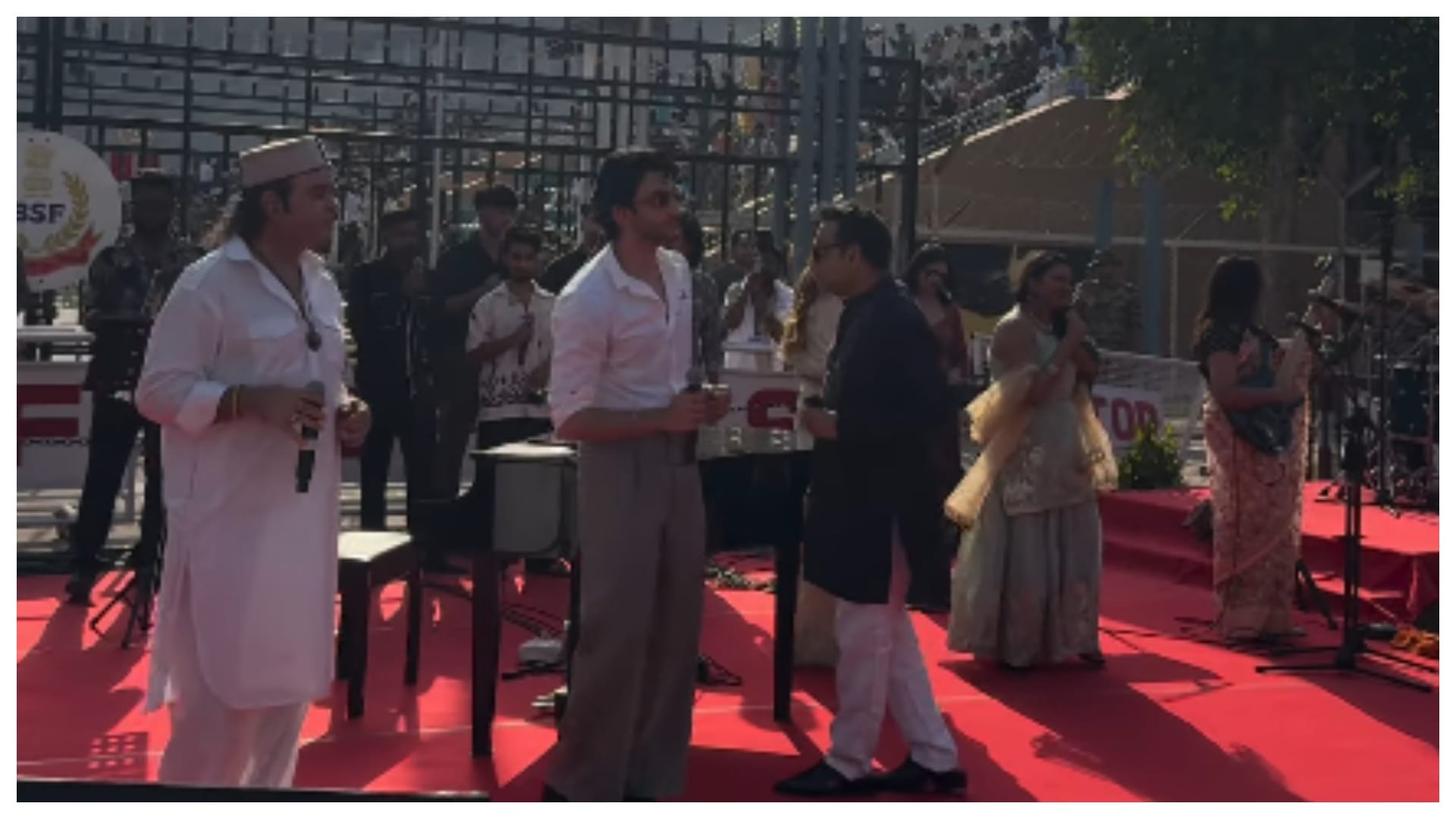 Main Vaapas Aaunga Creates History at the Attari Border AR Rahman Imtiaz Ali lead an Emotional Tribute