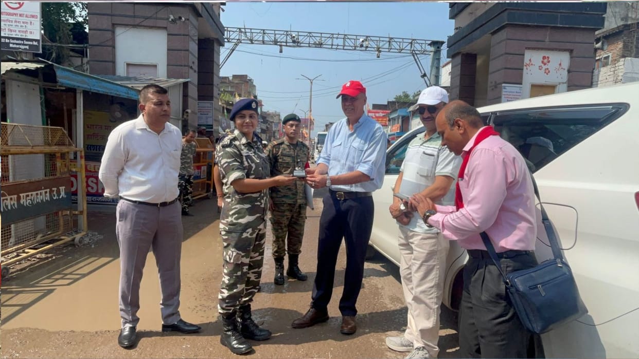 Lieutenant General Sanjeev Chauhan, who returned from a visit to Nepal, had come to join from New Delhi.