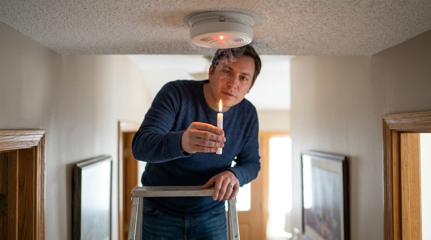 Fire Safety Alert: How to check if your building smoke detector is working and how it protects you