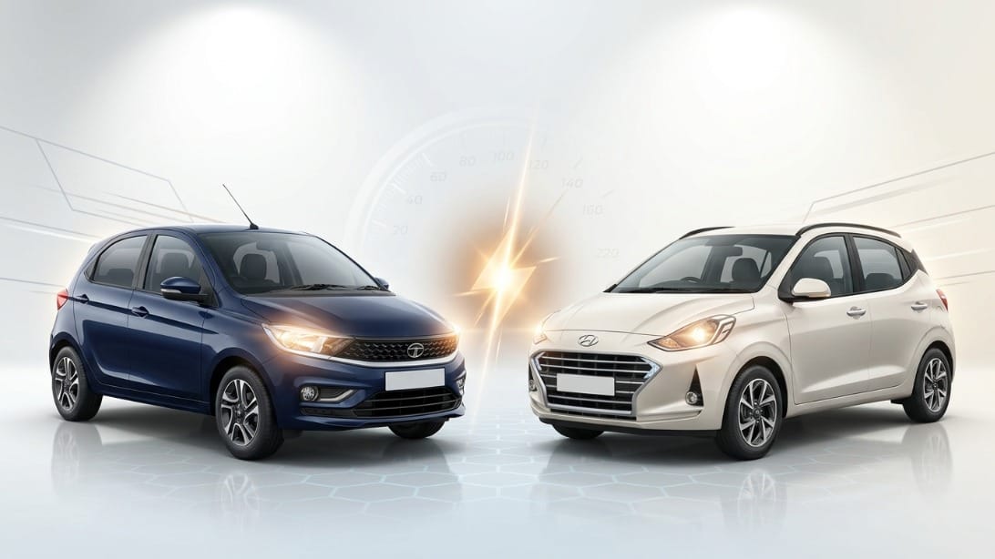 Tiago vs Hyundai Grand i10 Nios: Which Budget Hatchback  More Features, Mileage, Safety