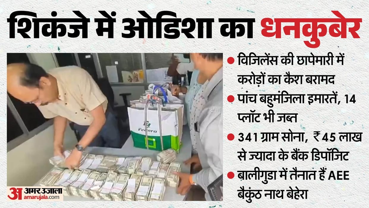 Massive Assets Discovered in Disproportionate Wealth Probe Against Odisha Engineer