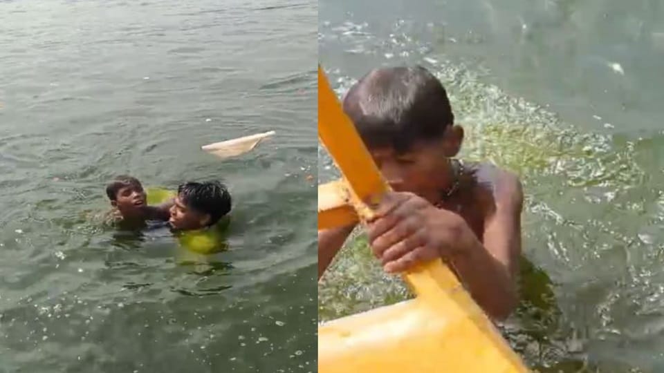 Three devotees including child drowned in Yamuna in Vrindavan