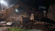 man from another community brutally assaulted eight-year-old girl In Amroha accused house razed with bulldozer