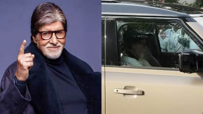 Amitabh Bachchan goes on a solo car drive after Sunday darshan video viral