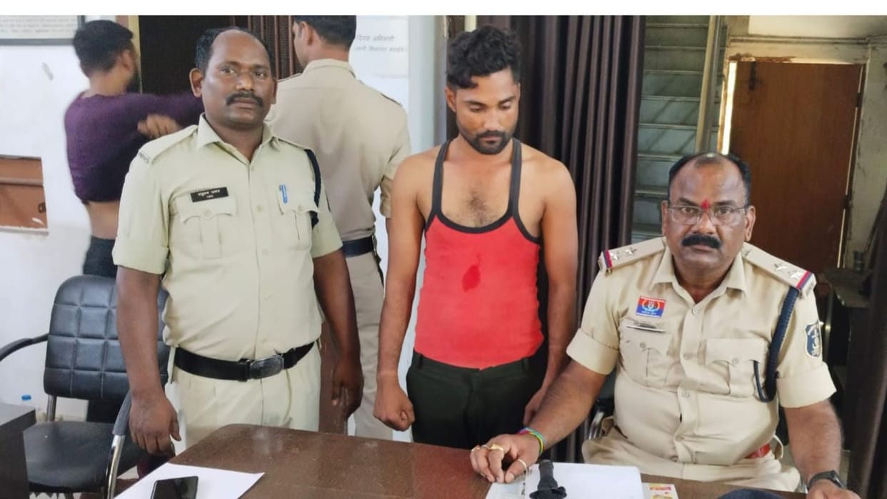 Accused arrested in case of knife attack on fruit seller in Bilaspur