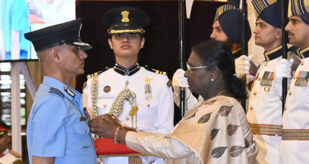 major kalita shaurya chakra group captain manish arora veer chakra operation sindoor