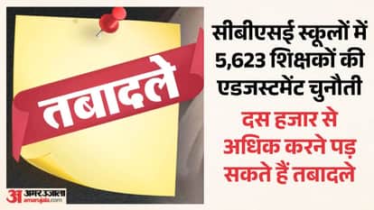 More than 10,000 transfers will need to be effected to accommodate 5,623 serving teachers in CBSE schools.