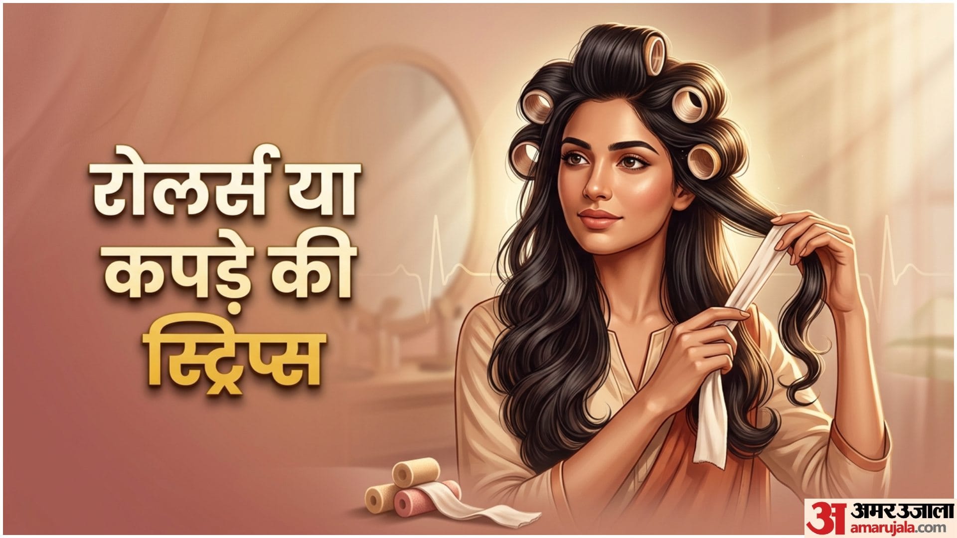 No Heat Hair Curling Methods Bina Chemical Ke Balon ko Curly Kaise Karen