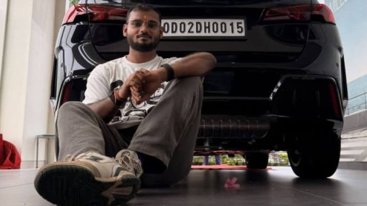 iit jee failure did not stop him son buys father bmw