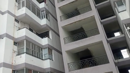 Kanpur: Youth dies after falling from the fifth floor of an apartment in Bithoor