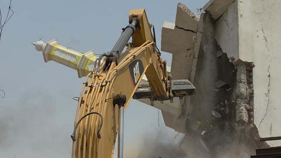 Eight booked after I love Muhammad posters and Green flag found during mosque demolition in UP Sambhal