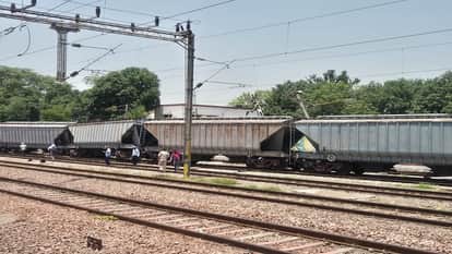 Adani Group goods train coaches derailed