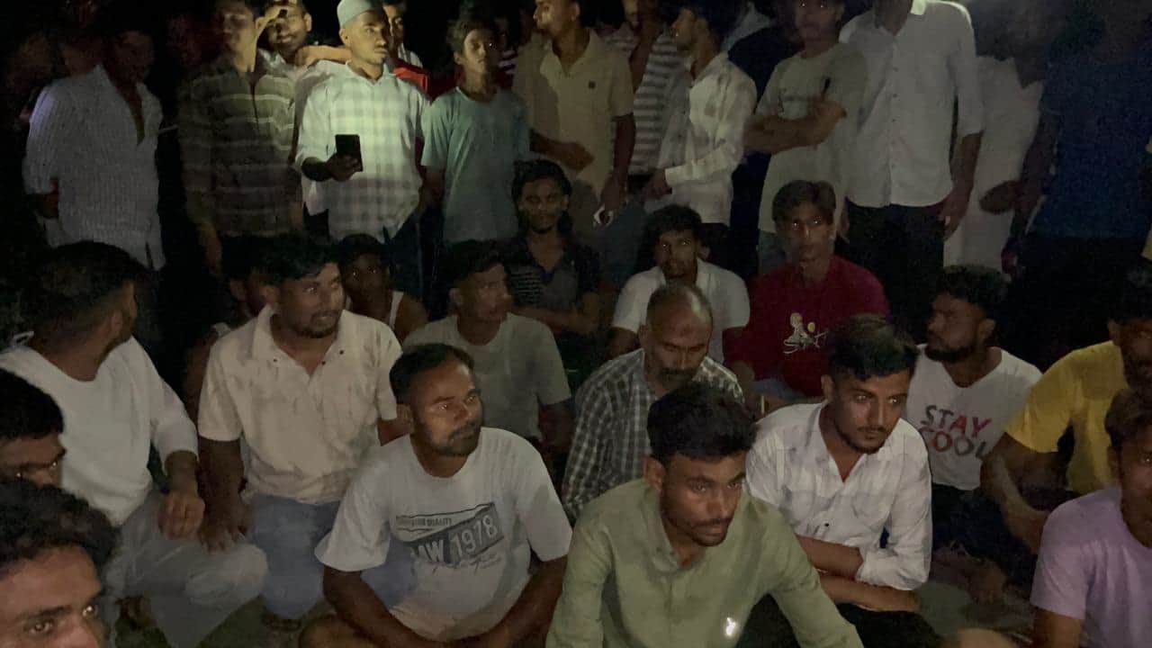 Pilibhit Tragedy Son electrocuted after current surges through bus father loses his life trying to save him