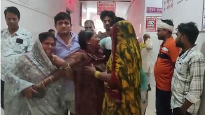 Teenage girl died in road accident due to bike collision in Bhadohi