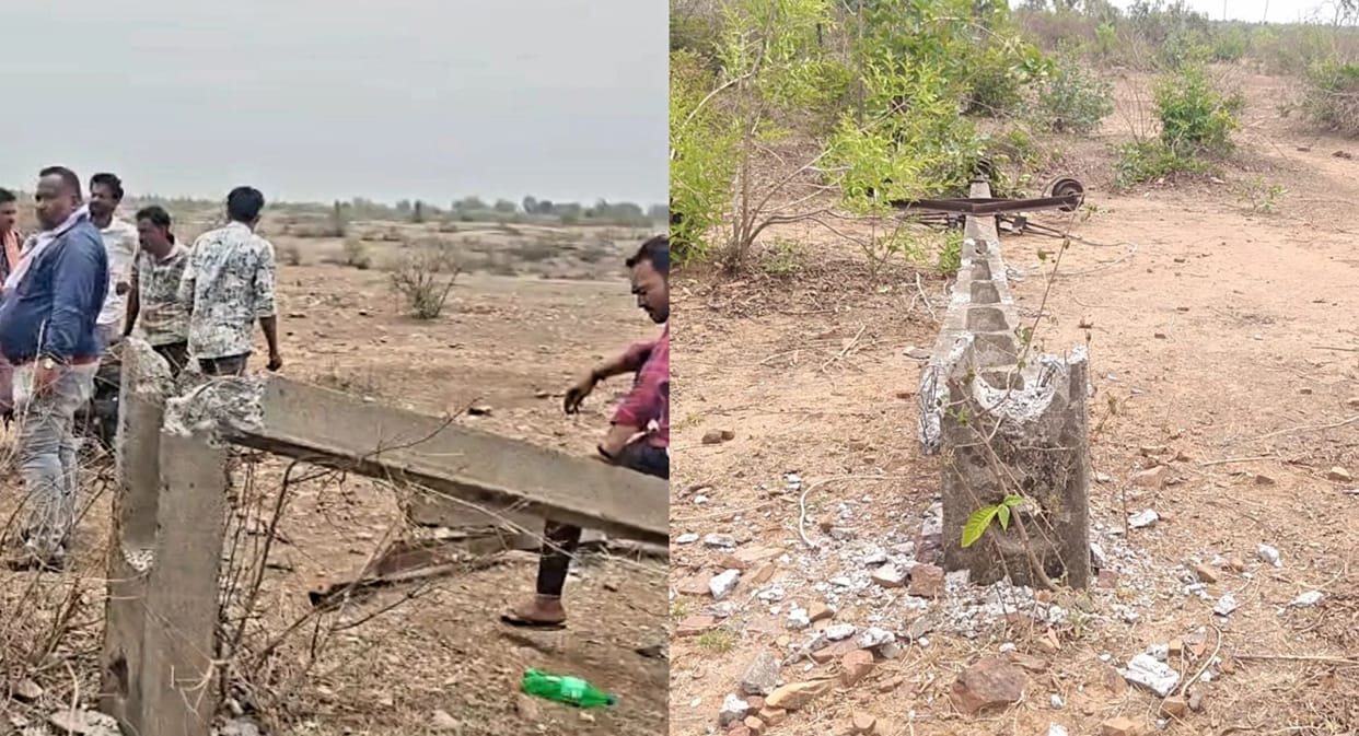 Thieves Cut Off Power to Entire Area Uproot 13 Poles Blackout Likely to Last 40 Hours