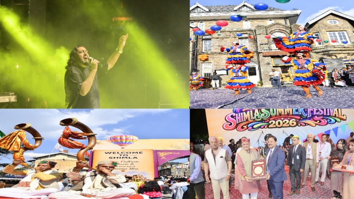 International Shimla Summer Festival: Shabab Sabri spread the magic of her voice, folk singers also enthralled