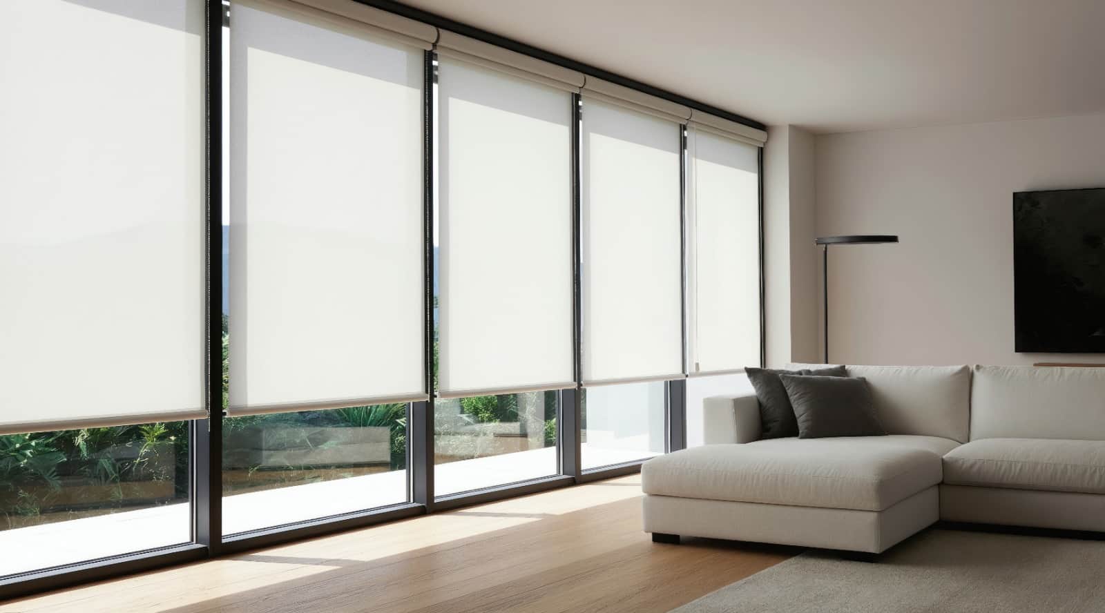 These smart shades controlled by remote and mobile will make your home cool and luxurious