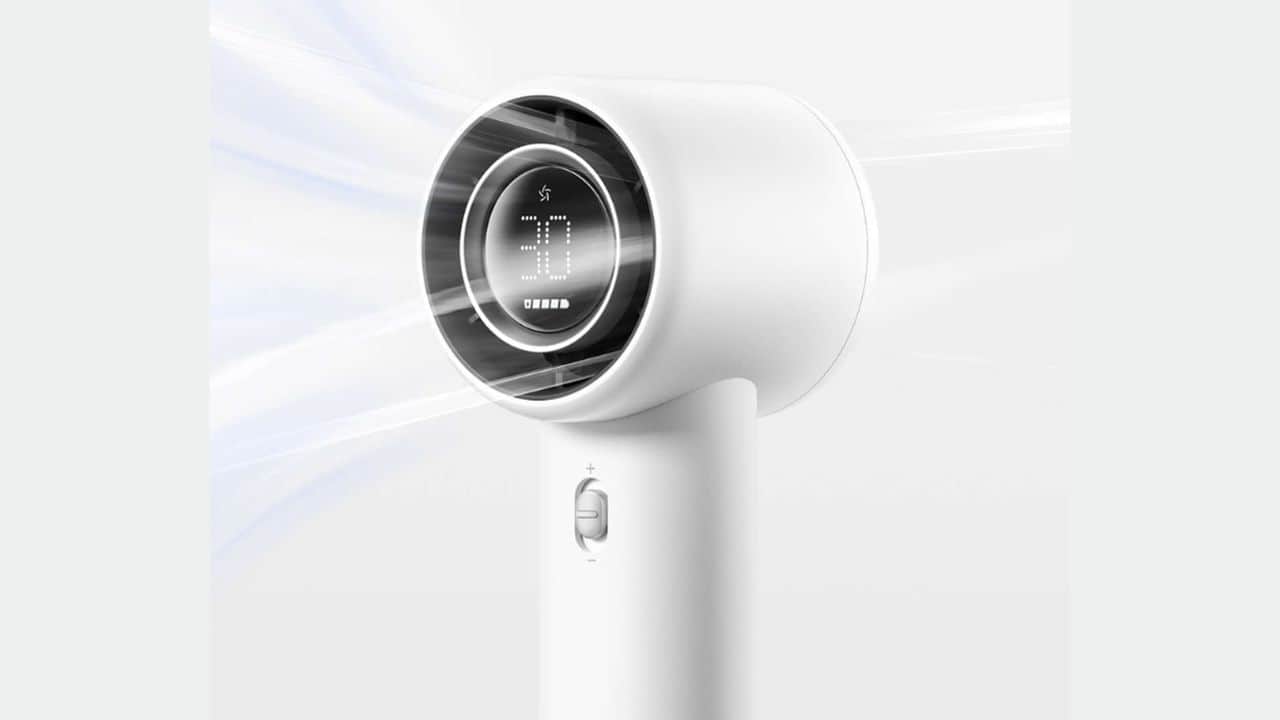 xiaomi mijia handheld fan launch 100 speed levels 40 hours battery life