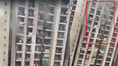 Fire breaks out in 13th-floor flat at Greater Noida Exotica Dream Valley society