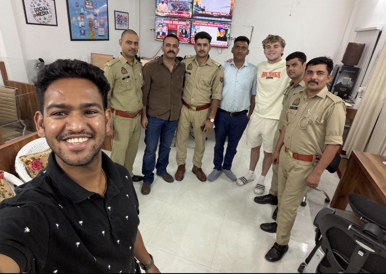 Australian YouTuber Jake Jeakings iPhone stolen during IPL final recovered by Aligarh Police
