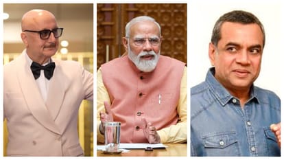 अनुपम खेर-पीएम मोदी-परेश रावल