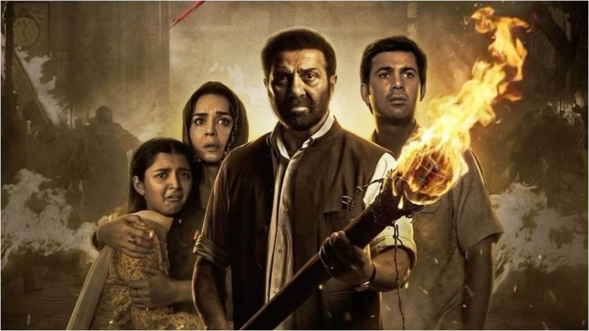 Batwara 1947 Day 2 Box office Collection Saturday Sunny Deol Preity Zinta Sabana Azmi