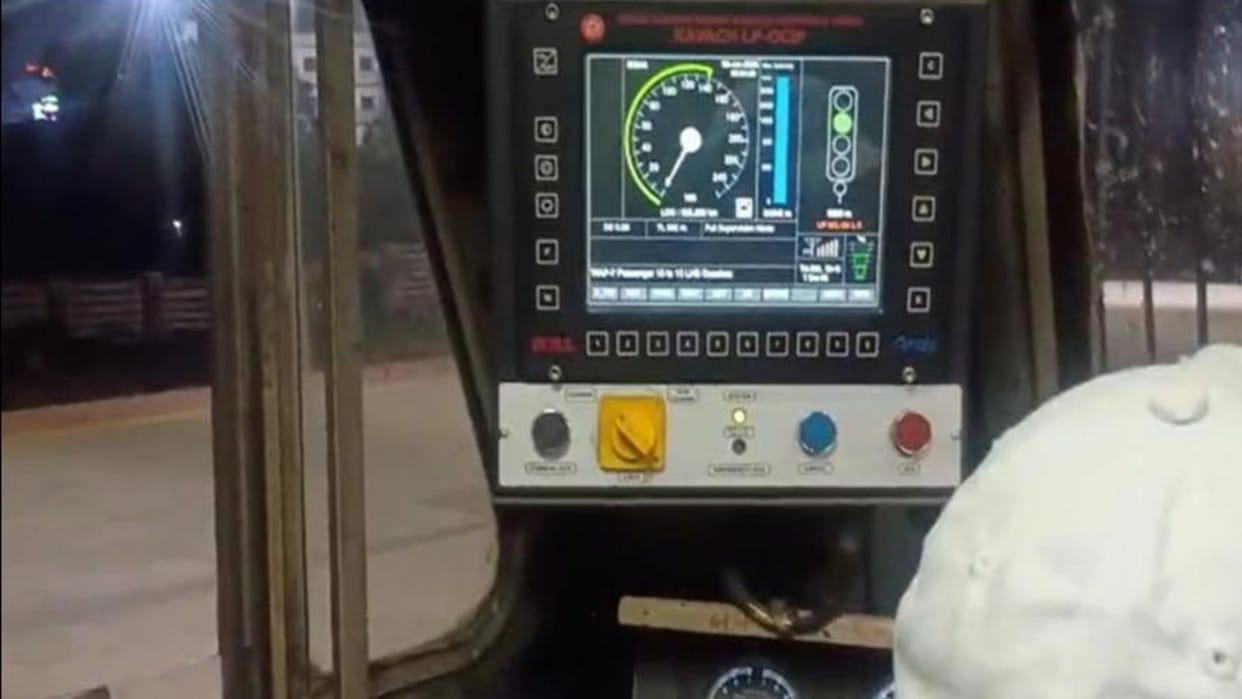 Installing system in Varanasi Division will strengthen Kavach automatic signaling system