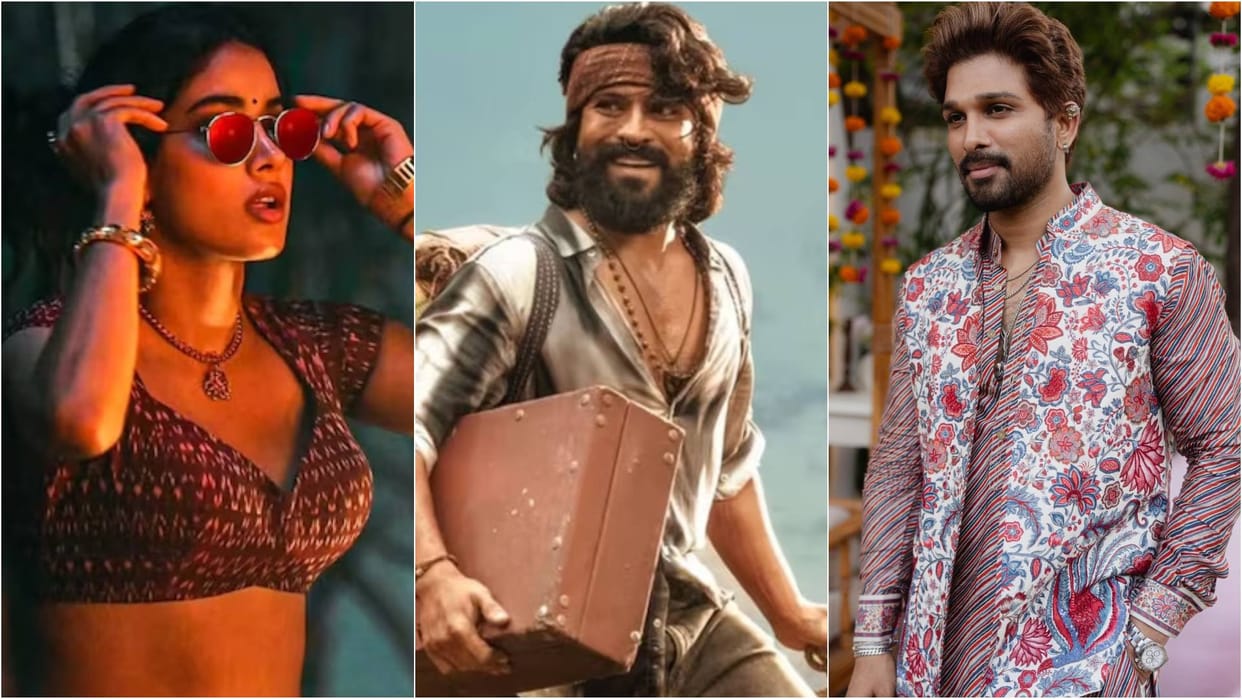 Allu Arjun Praised Ram Charan Janhvi Kapoor Jagapathi Babu and Buchi Babu for movie Peddi Shares Post