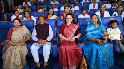 CM Vishnu Deo Sai praises Kangana Ranaut film 'Bharat Bhhagya Viddhaata' at Raipur screening