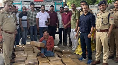 Kanpur Cannabis worth 10 crore seized Crime Branch nabs drug smuggler after 15km chase consignment from Odisha