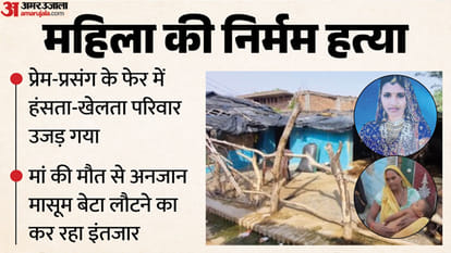 son of Kaushalya—victim of a brutal murder in Haridwar—is waiting for his mother's return