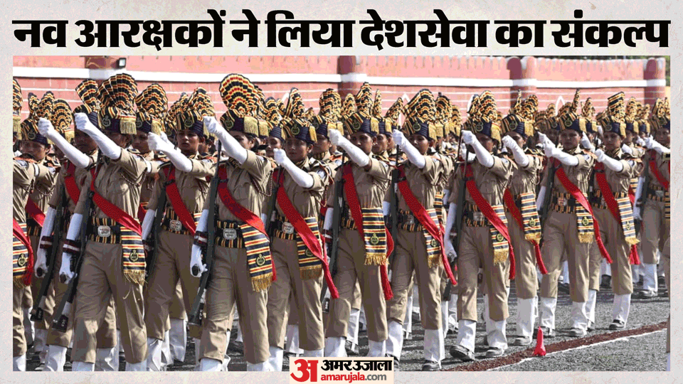 MP Police Gets 984 New Recruits DGP Kailash Makwana Reviews Passing-Out Parade in Indore