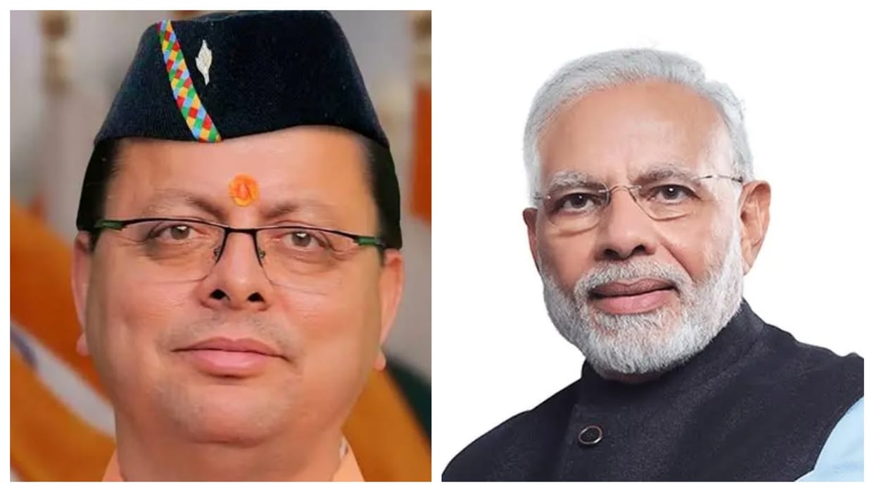 Uttarakhand CM Dhami writes to PM modi Praises 12 years of successful leadership