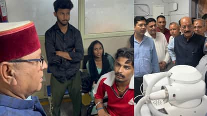 Doon Hospital Before Health Minister visit patients exposed system in front of another minister