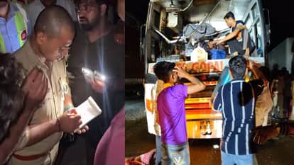 25 Pilgrims Injured as Truck Collides with Bus at Jait Cut on NH-19 in Mathura