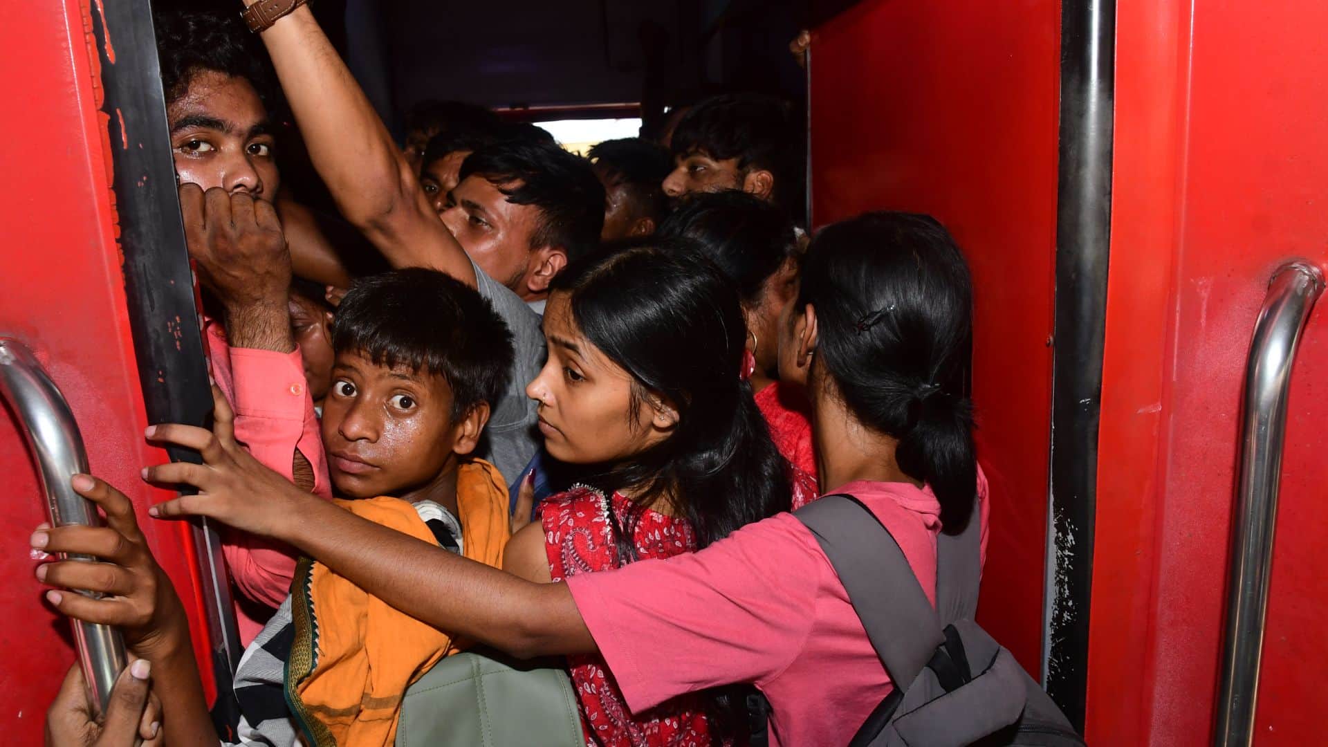 Trains packed with police recruitment exam candidates no seat available from sleeper to AC classes in varanasi