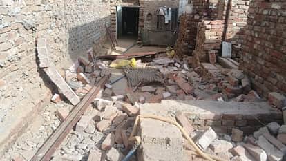 laborer died in a storm in Firozabad