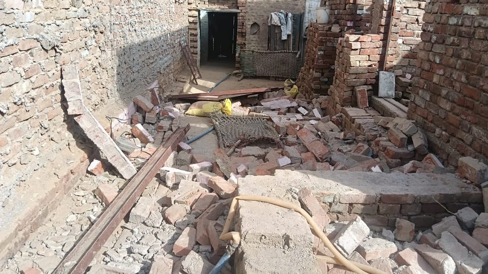 laborer died in a storm in Firozabad