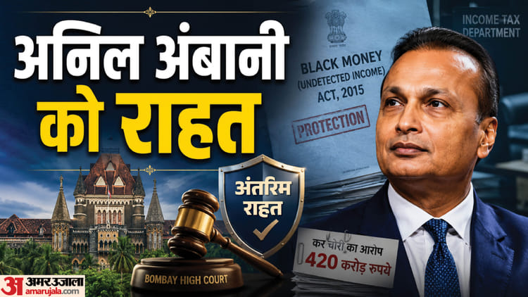 Anil Ambani: अनिल अंबानी को मिली अंतरिम राहत, काला धन अधिनियम के तहत कार्रवाई पर उच्च न्यायालय की रोक
