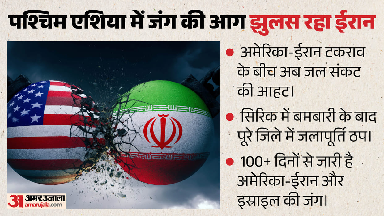 West Asia conflict US strikes in Iran Sirik: Water tanks destroyed, drinking water crisis deepens us iran war