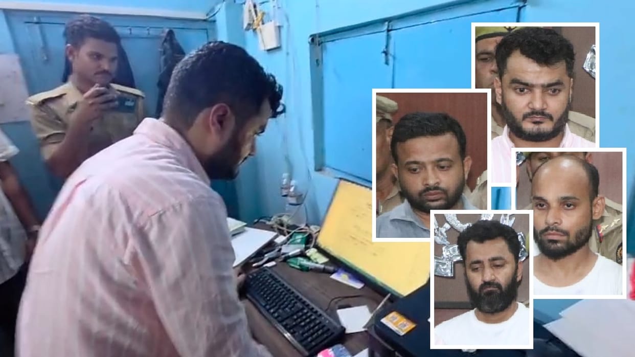 Kanpur Fake marksheets were being printed in Bekanganj and sent to the UK degrees were provided for 10000
