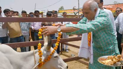 UP: Minister Dharampal Singh says cow conservation and the prosperity of cattle rearers are the government's t
