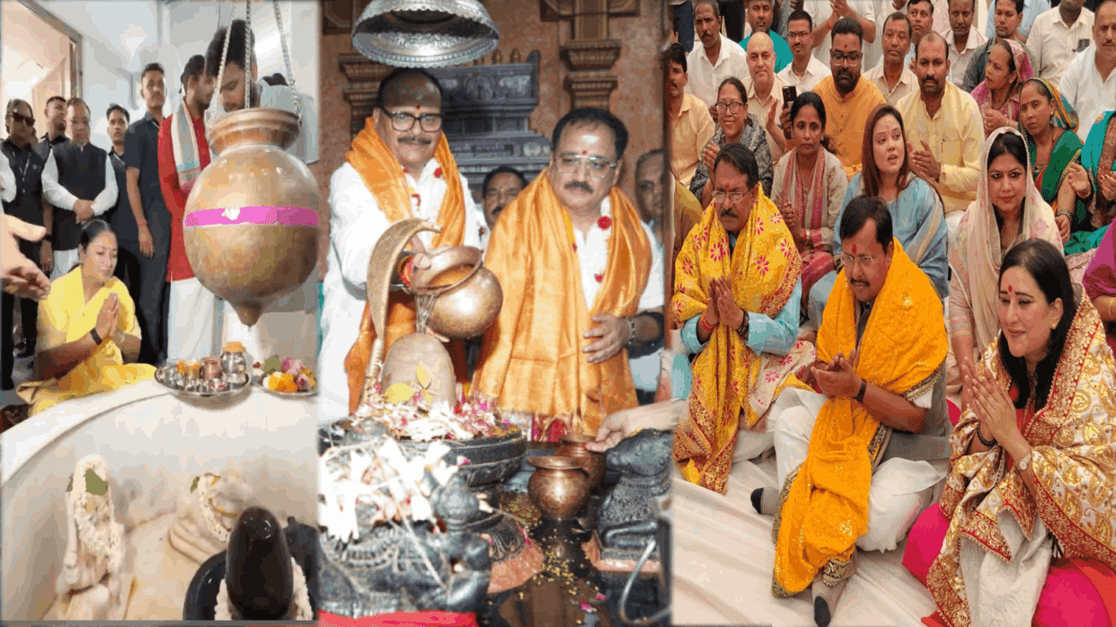BJP leaders from National President to MPs visit temples Modi becomes the longest-serving PM