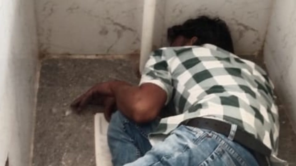 Panchkula Young man body found at Civil Hospital Found in emergency ward bathroom