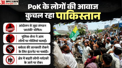 पीओके में हिंसक प्रदर्शनों का दौर जारी।