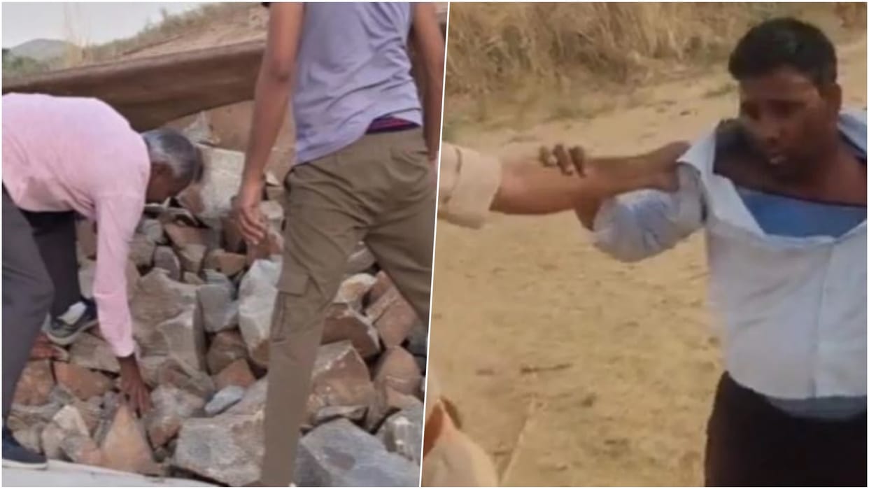 Jhunjhunu News: Mining Mafia Attacks Enforcement Team, Rams Government Vehicle and Assaults Forest Officer